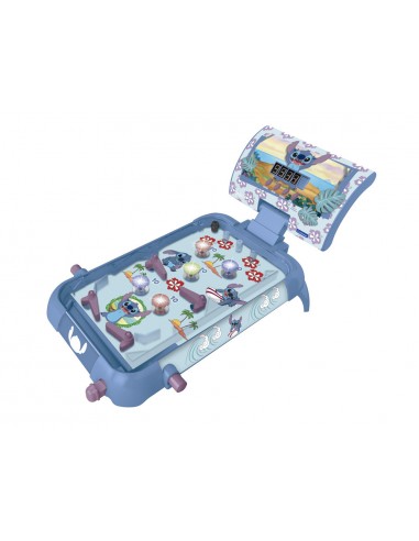 Pinball de mesa electronico lexibook stitch con sonidos y luces puntuacion digital