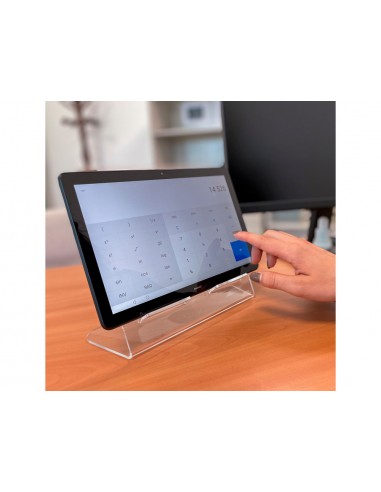 Soporte djois para tablet transparente 230x190x90 mm