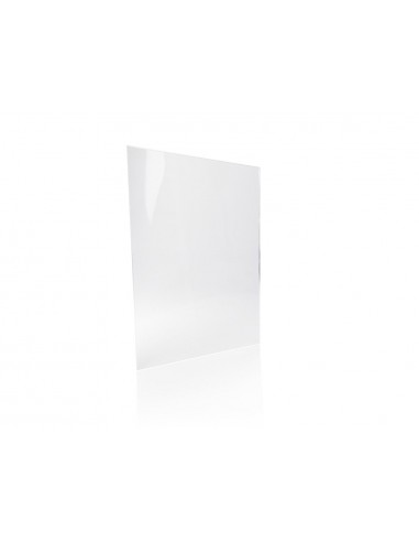 Lamina acrilica djois personalizable din a5 transparente grosor 3 mm pack de 10 unidades