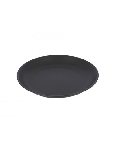 Plato polipropileno archivo 2000 llano 23,5 cm diametro reutilizable e irrompible libre bpa color gris