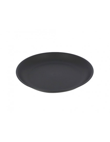 Plato polipropileno archivo 2000 llano 23,5 cm diametro reutilizable e irrompible libre bpa color gris