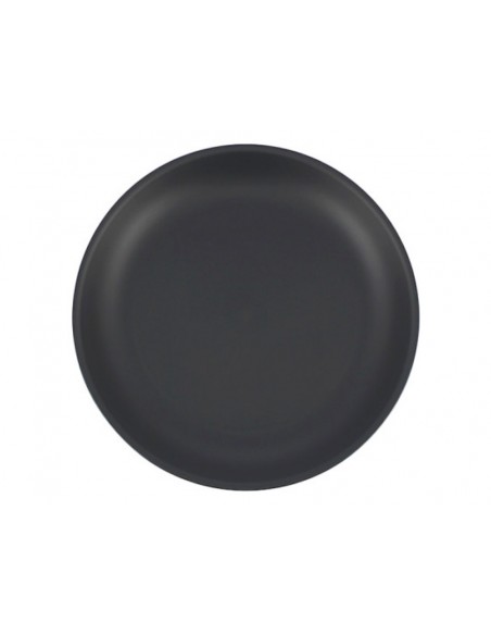 Plato polipropileno archivo 2000 llano 23,5 cm diametro reutilizable e irrompible libre bpa color gris