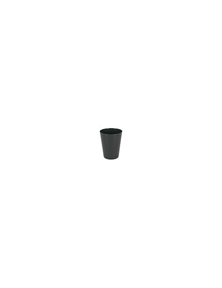 Vaso polipropileno archivo 2000 reutilizable libre bpa capacidad 330 ml color gris antracita
