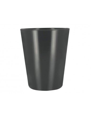 Vaso polipropileno archivo 2000 reutilizable libre bpa capacidad 330 ml color gris antracita