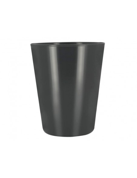 Vaso polipropileno archivo 2000 reutilizable libre bpa capacidad 330 ml color gris antracita