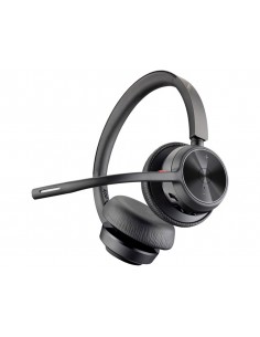 Auriculares poly inalambrico voyager 4320 stereo usb-a bt700 + adaptador bt700a +soporte de carga