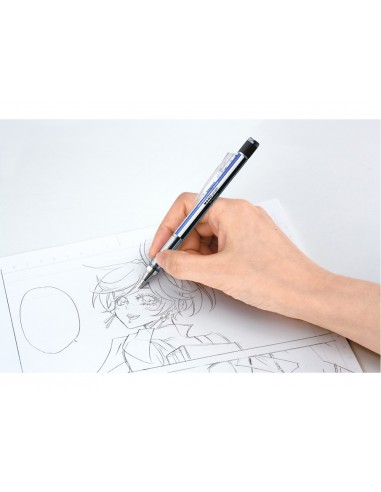 Portaminas tombow con clip mono graph profesional 0,5 mm